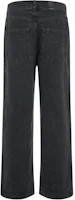 Lookbook (Women) LOEWE Black Low-Waist Wide-Leg Logo Jeans S359Y11XAG-1100