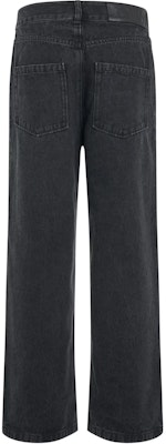 (W) ロエベ ブラック ローウエスト ワイドレッグ ロゴ ジーンズ S359Y11XAG-1100 Lookbook (W) ロエベ ブラック ローウエスト ワイドレッグ ロゴ ジーンズ S359Y11XAG-1100