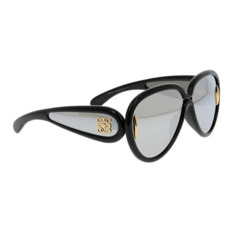 (Women) LOEWE  Black Pilot Sunglasses with Contrast Design Acetate Frame. LW40132I01C 圖 4
