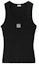 Order (W) Camiseta sin mangas ajustada negra LOEWE con bordado de logo. S359Y23X84-110