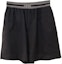 Buy (Women) LOEWE Black Striped Shorts with Logo Pattern Elastic Waist. S359Y1AX03-1100