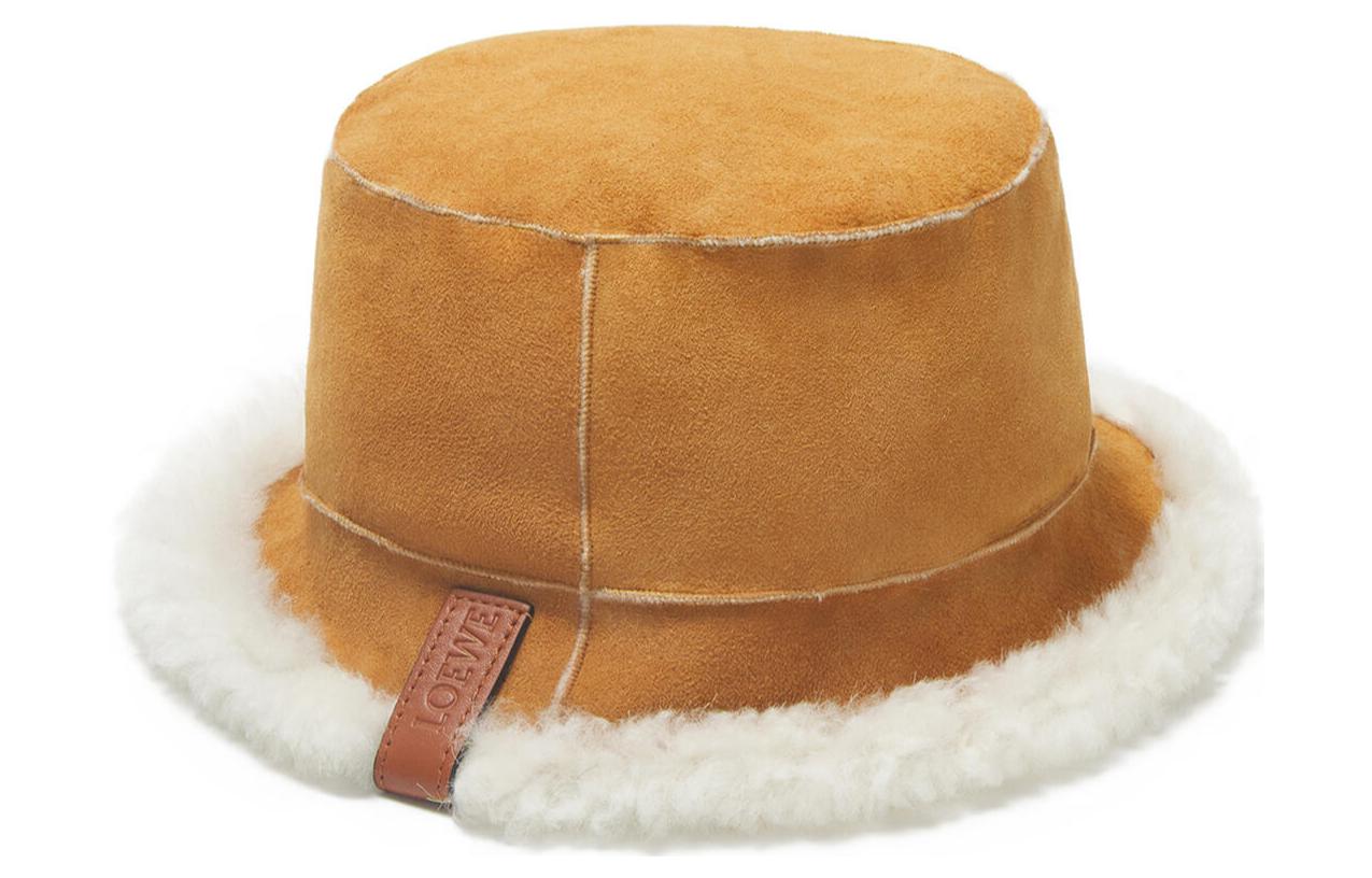 Shop (W) 로에베 패션 울 버킷햇 따뜻하고 스타일리시한 모자. K664H03X08-3159