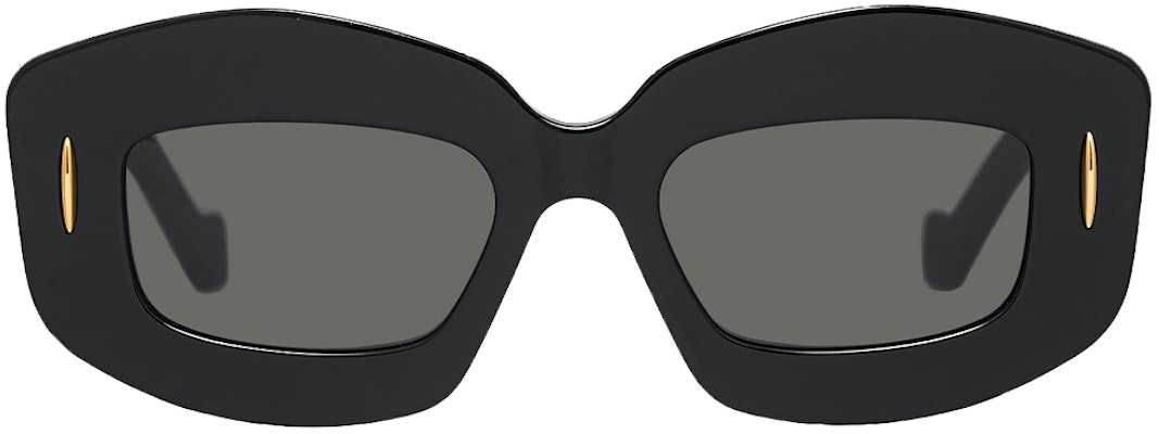 (W) LOEWE 几何标志黑色不规则太阳镜 LW40114F01A Order (W) LOEWE 几何标志黑色不规则太阳镜 LW40114F01A