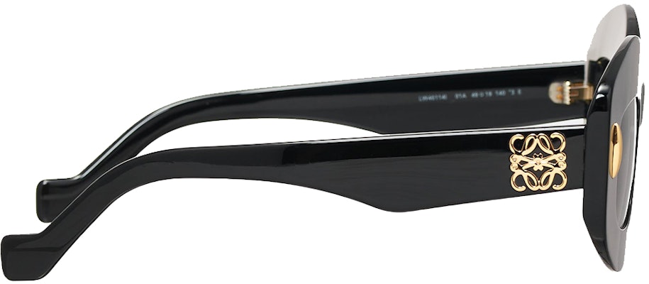 (W) LOEWE 几何标志黑色不规则太阳镜 LW40114F01A Lookbook (W) LOEWE 几何标志黑色不规则太阳镜 LW40114F01A