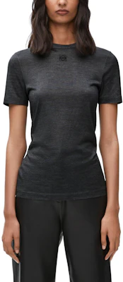 (W) LOEWE Baju Kelabu Tanpa Belakang Logo Regular. S540Y07XDK1720 Purchase (W) LOEWE Baju Kelabu Tanpa Belakang Logo Regular. S540Y07XDK1720