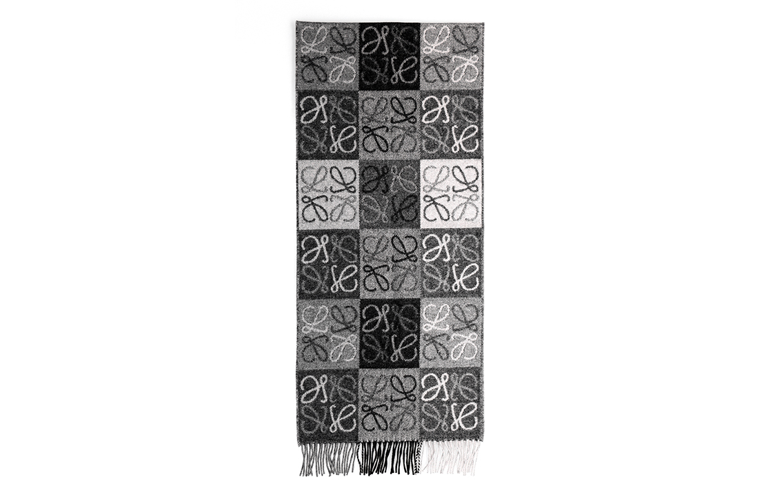 Order (Women) LOEWE  Grey Fashion Casual Trendy Knit Scarf. F810487X17