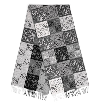 (Women) LOEWE Grey Fashion Casual Trendy Knit Scarf. F810487X17 Shop (Women) LOEWE Grey Fashion Casual Trendy Knit Scarf. F810487X17