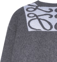 (W) LOEWE 灰色花卉印花圆领长袖毛衣. S359Y14KCY-1584 Sizing (W) LOEWE 灰色花卉印花圆领长袖毛衣. S359Y14KCY-1584