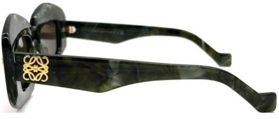 (W) LOEWE 不规则绿醋酸太阳镜附标志镜腿。 LW40114I96E Purchase (W) LOEWE 不规则绿醋酸太阳镜附标志镜腿。 LW40114I96E