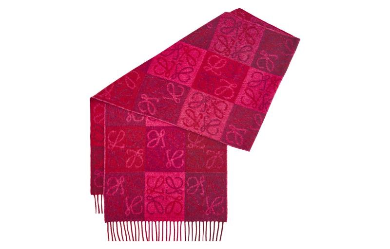 Order (Women) LOEWE  Logo Print Wool Scarf. F810487X17-7199