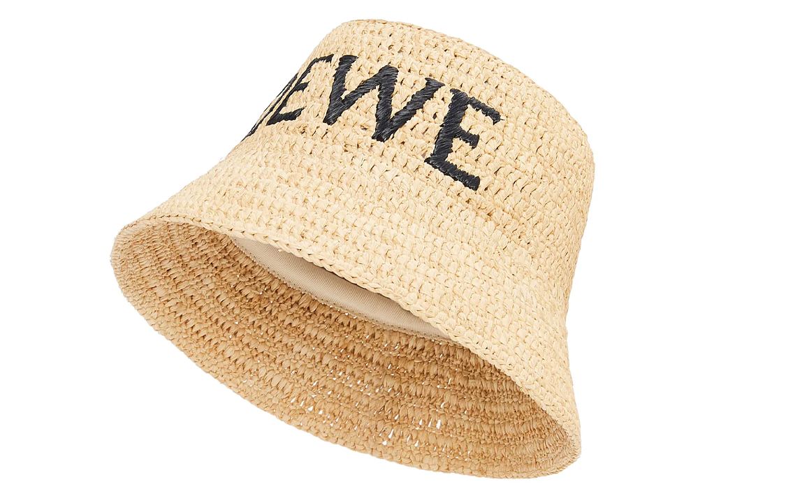 Lookbook (W) LOEWE 自然藤草刺繡標誌漁夫帽. K820HB1XA4