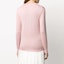 Details for (Women) LOEWE Pink Slim Fit Crewneck Embroidered Knit Sweater S3109200MI7080