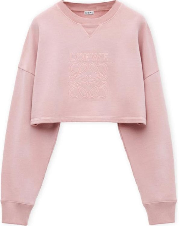 women-loewe-pink-solid-color-cotton-cropped-sweatshirt-s359-y24-x47-7140