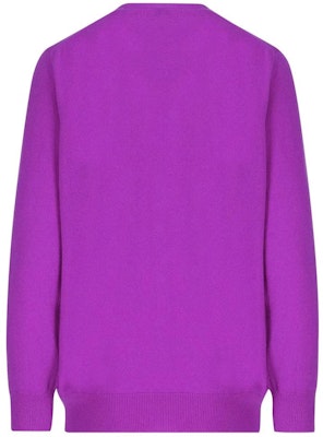 (Women) LOEWE Purple Single-Breasted V-Neck Long Sleeve Sweater. S540Y16K56-6120 Lookbook (Women) LOEWE Purple Single-Breasted V-Neck Long Sleeve Sweater. S540Y16K56-6120