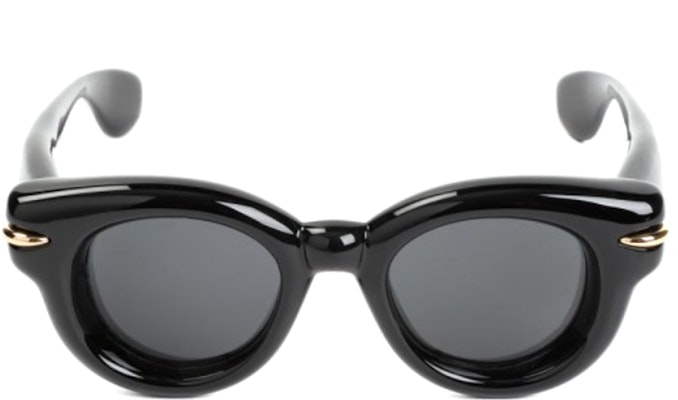 (W) LOEWE 圆形太阳眼镜 黑色镜框 配标志性镜腿 LW40118I4601ASHINYBLACK Order (W) LOEWE 圆形太阳眼镜 黑色镜框 配标志性镜腿 LW40118I4601ASHINYBLACK