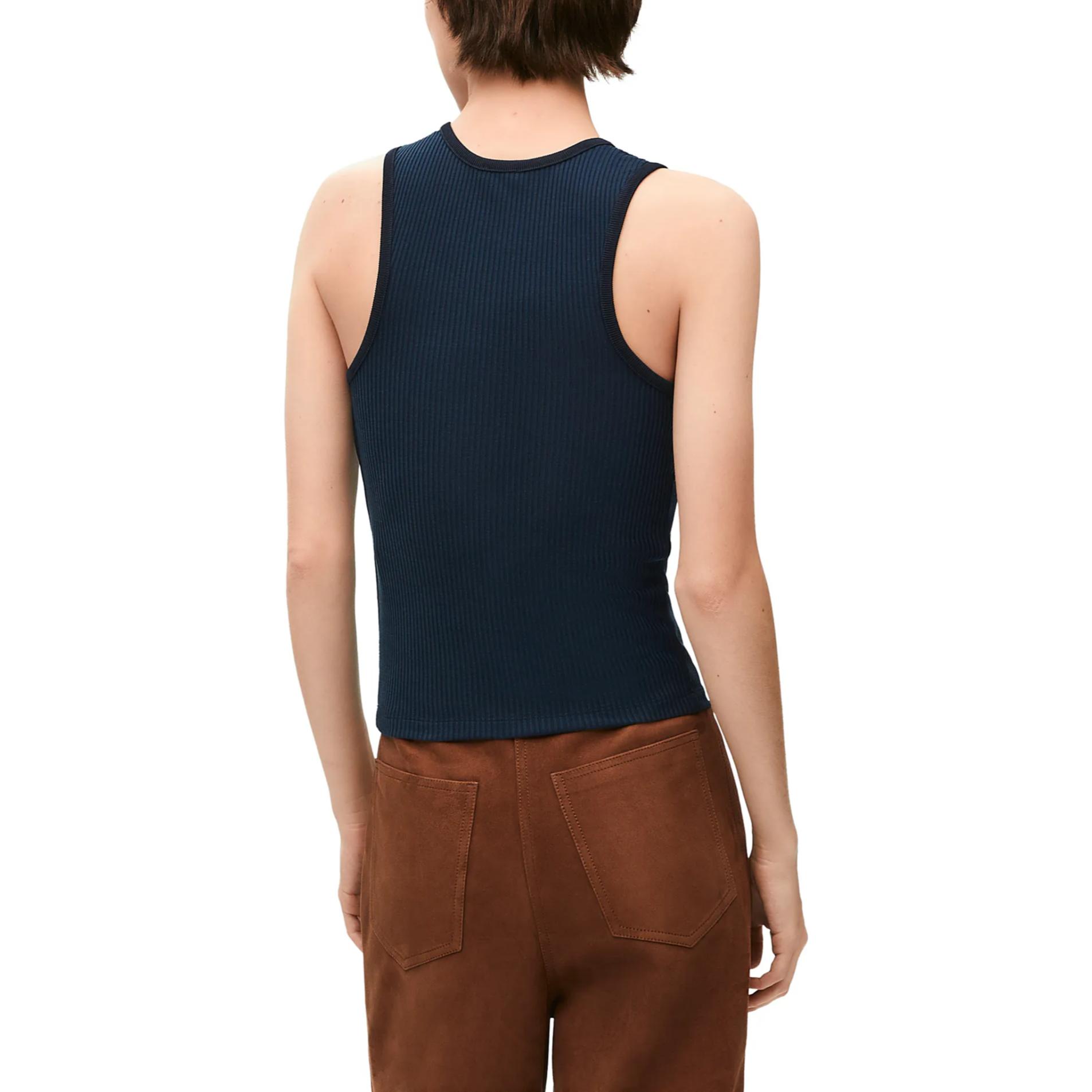 Purchase (W) LOEWE Pulóver Ajustado Logo Bordado Color Azul Marino. S540Y23X30-5700