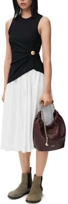 (Women) LOEWE Slim Fit Solid Color Crew Neck Tank Top Black FW24 S359Y23XA2-1100 Purchase (Women) LOEWE Slim Fit Solid Color Crew Neck Tank Top Black FW24 S359Y23XA2-1100