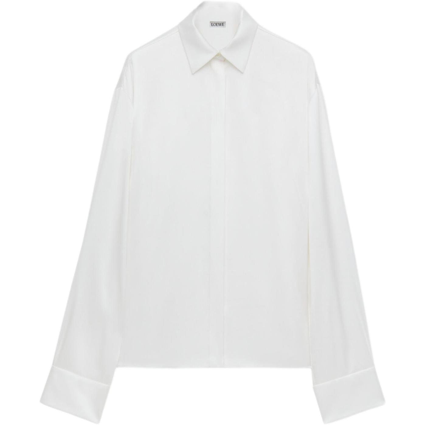 (Women) LOEWE  Solid Color Casual Minimalist Shirt S540Y05X68-2090