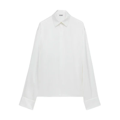 (Women) LOEWE Solid Color Casual Minimalist Shirt S540Y05X68-2090