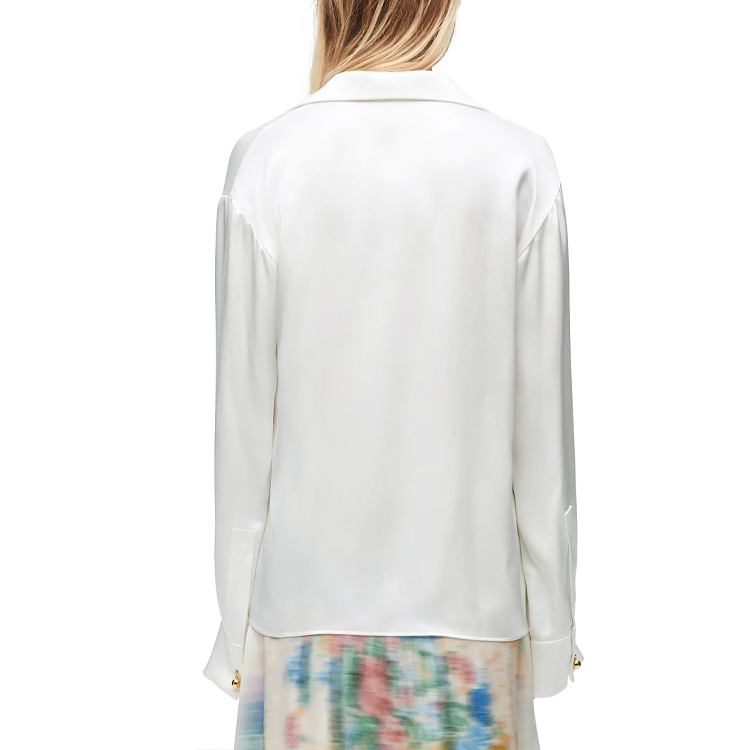 Purchase (W) LOEWE Baju Kasual Minimalis Warna Solid S540Y05X68-2090