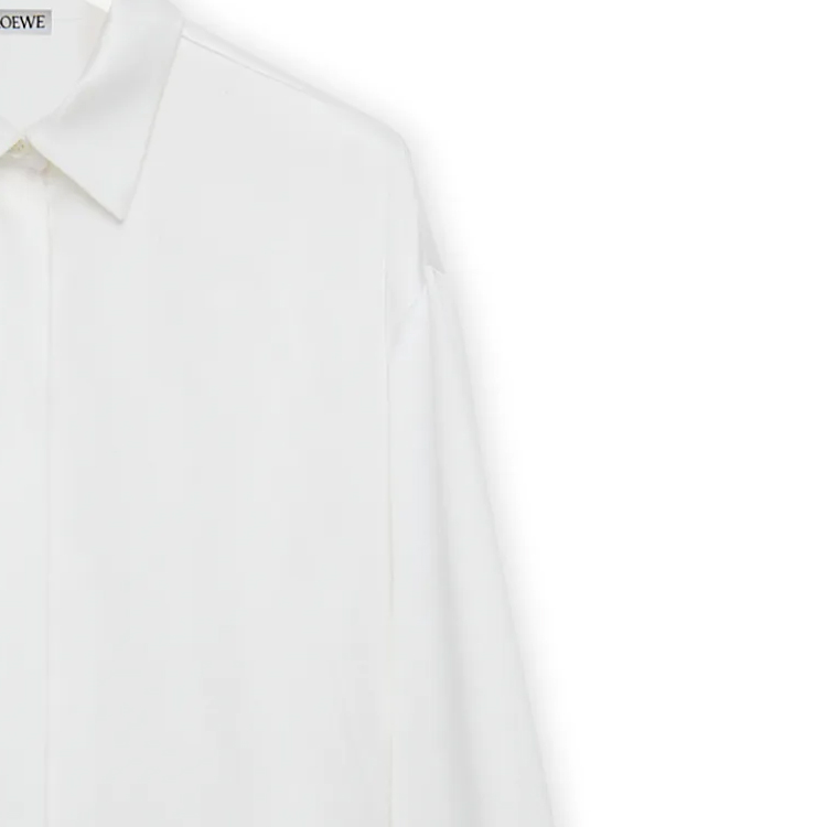 Sizing (W) LOEWE Baju Kasual Minimalis Warna Solid S540Y05X68-2090