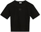 Buy (W) Camiseta Negra LOEWE Logo Bordado Color Sólido FW23 S540Y22X41-1100