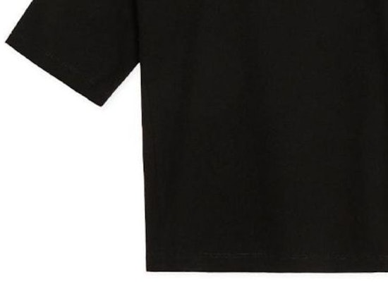 (W) Camiseta Negra LOEWE Logo Bordado Color Sólido FW23 S540Y22X41-1100 Sizing (W) Camiseta Negra LOEWE Logo Bordado Color Sólido FW23 S540Y22X41-1100