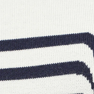 (W) LOEWE Sweater Crewneck Garis Biru Putih Kasual Pullover. S359Y14KEI-4933 Details for (W) LOEWE Sweater Crewneck Garis Biru Putih Kasual Pullover. S359Y14KEI-4933