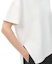 Sizing (W) ロエベ ホワイト アシンメトリーデザイン ルーズフィット 半袖Tシャツ S540Y22X59-2100