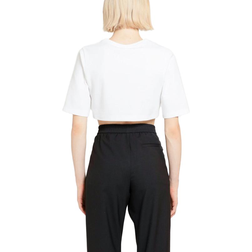 Purchase (W) LOEWE 白色短袖Logo印花圓領短版T恤。 S540Y22X43-2100