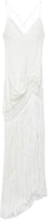 (Women) LOEWE White Sleeveless Fringe Hollow-Out Dress S616Y09X61-2100 (Women) LOEWE White Sleeveless Fringe Hollow-Out Dress S616Y09X61-2100