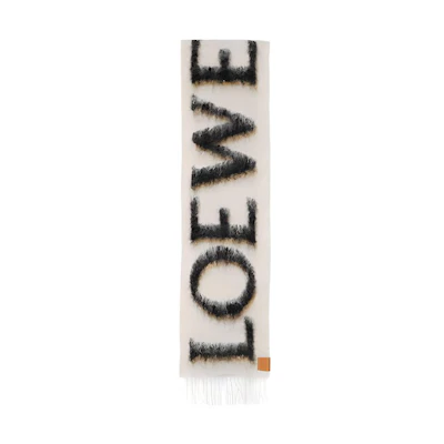 (Women) LOEWE Alphabet Fashion Knit Scarf for Women F811257X03-3154