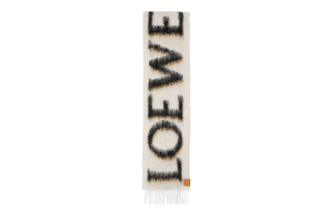 (Women) LOEWE Alphabet Fashion Knit Scarf for Women F811257X03-3154 圖 2