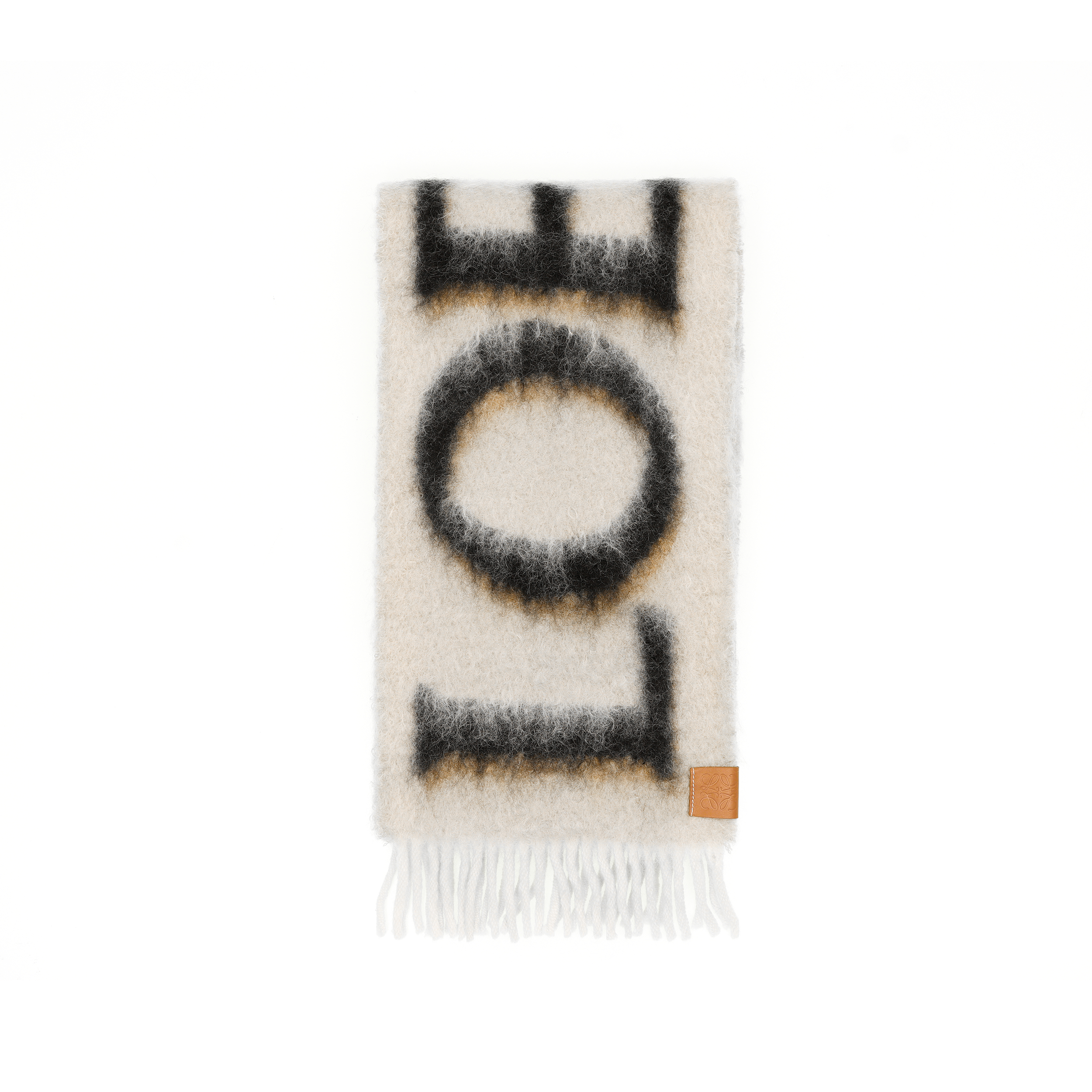(Women) LOEWE Alphabet Fashion Knit Scarf for Women F811257X03-3154 圖 4