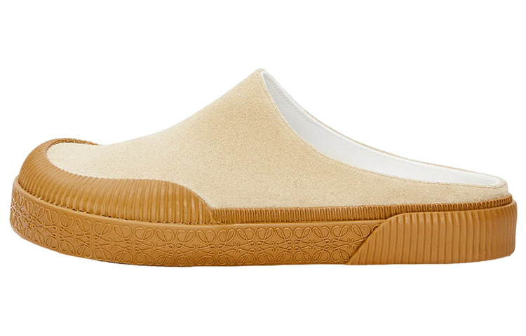 (W) LOEWE Anagram 'Beige Suede'