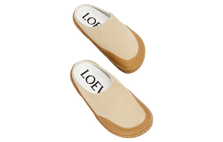 (W) LOEWE Anagram 'Beige Suede' 圖 3