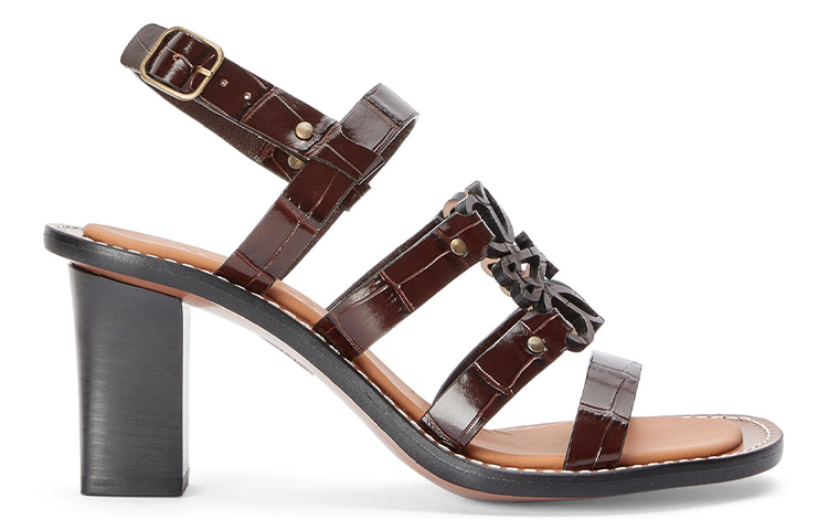 Order (W) LOEWE Anagram 'Coklat Kasual High-Heel' L815465X22-3110