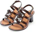 Lookbook (W) LOEWE Anagram 'Tacones Altos Marrones Casual' L815465X22-3110