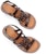 (W) LOEWE Anagram 'Tumit Tinggi Kasual Coklat' L815465X22-3110