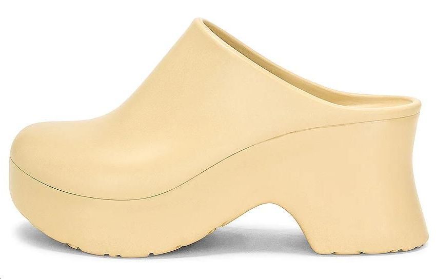 (Women) LOEWE Anagram 'Milk White Rubber Mule' L814V29X03-8806