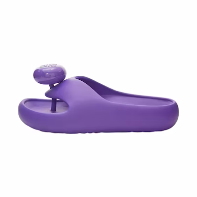 (W) LOEWE Anagram 'Purple Fashion Flip-Flop'