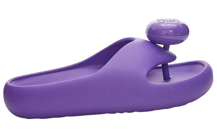 Order (W) LOEWE Anagram ''Paarse Fashion Teenslippers'' L616S03X02-6100