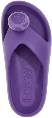 (W) LOEWE Anagram ''Paarse Fashion Teenslippers'' L616S03X02-6100 Purchase (W) LOEWE Anagram ''Paarse Fashion Teenslippers'' L616S03X02-6100
