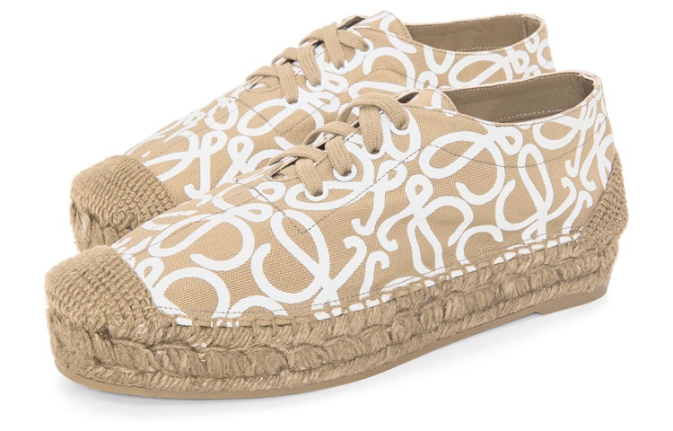 (W) LOEWE Anagram Basket Sneaker 'Oatmeal' 圖 2