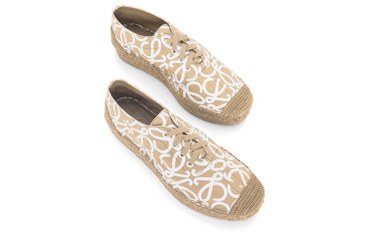 (W) LOEWE Anagram Basket Sneaker 'Oatmeal' 圖 3