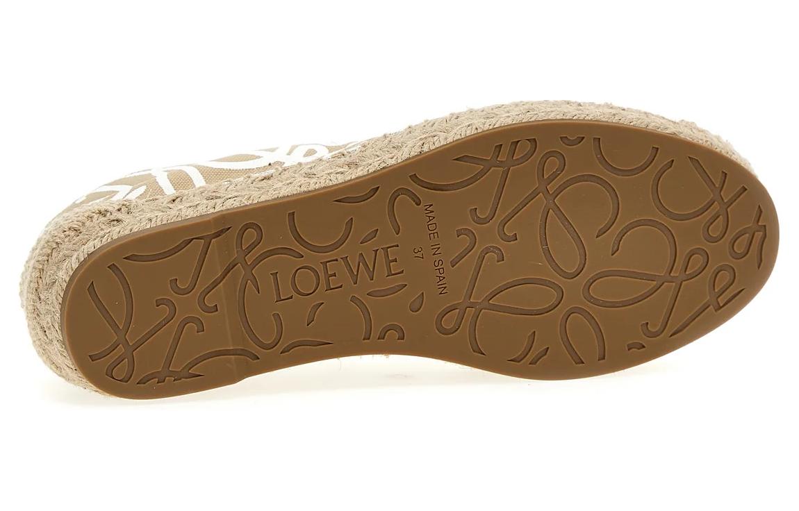 (W) LOEWE Anagram Basket Sneaker 'Oatmeal' 圖 5