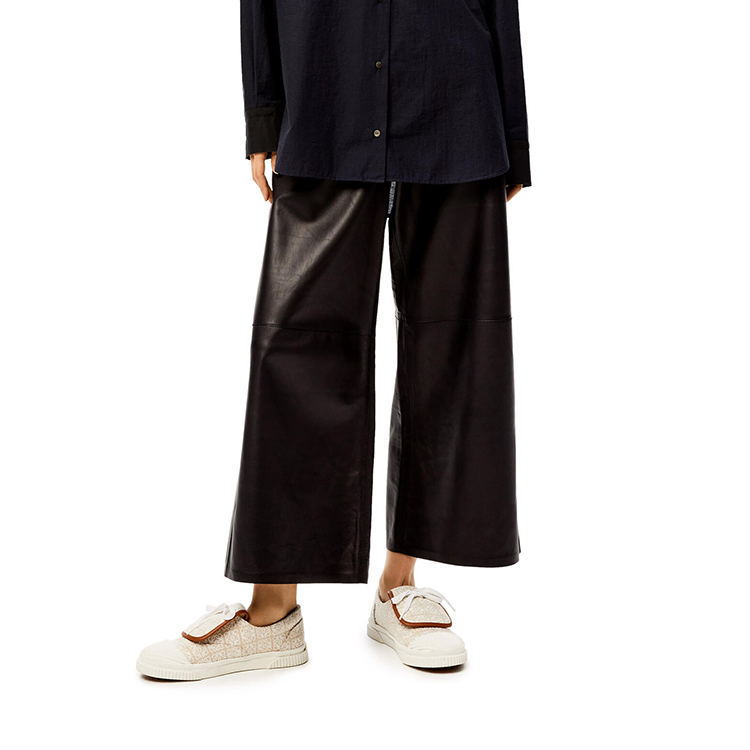 (W) LOEWE Anagram Canvas Low-Top 'Beige Flap' 圖 6