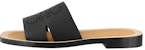 (W) Sandal Rata LOEWE Anagram 'Kulit Hitam' 45310860-1100