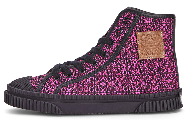 (W) LOEWE Anagram High-Top Sneaker 'Red Black'