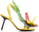 Order (W) LOEWE Anagram Kulit Heels Gesper Slide 'Acacia Yellow' L814465X55-8802
